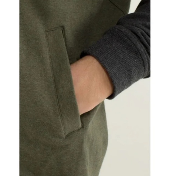 Lululemon Mula Bundle Wrap - Heathered Fatigue Green / Heathered Dark Grey - Picture 4 of 8